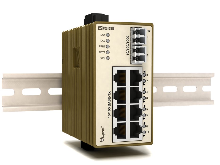 Lynx+, der kompakte, industrielle Ethernet-Switch mit Routing-Funktionalität